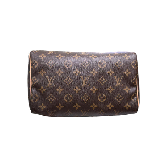 Louis Vuitton Speedy 25 Brown Monogram Handbag