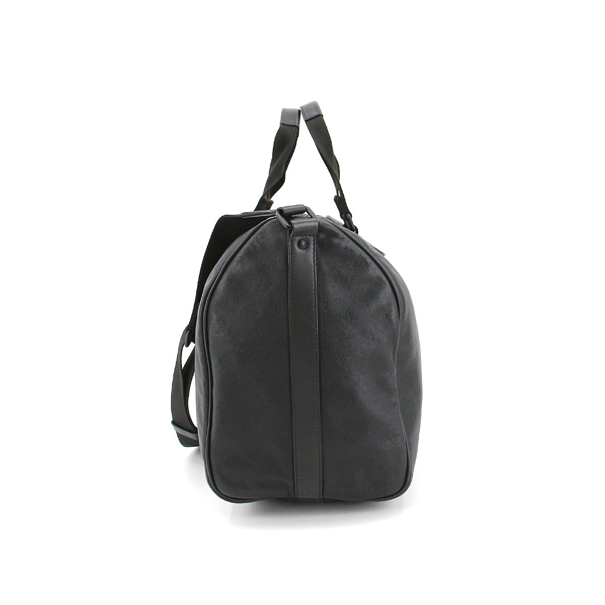 Louis Vuitton Monogram Shadow Speedy Bandouliere 40 Shoulder Bag Noir Black