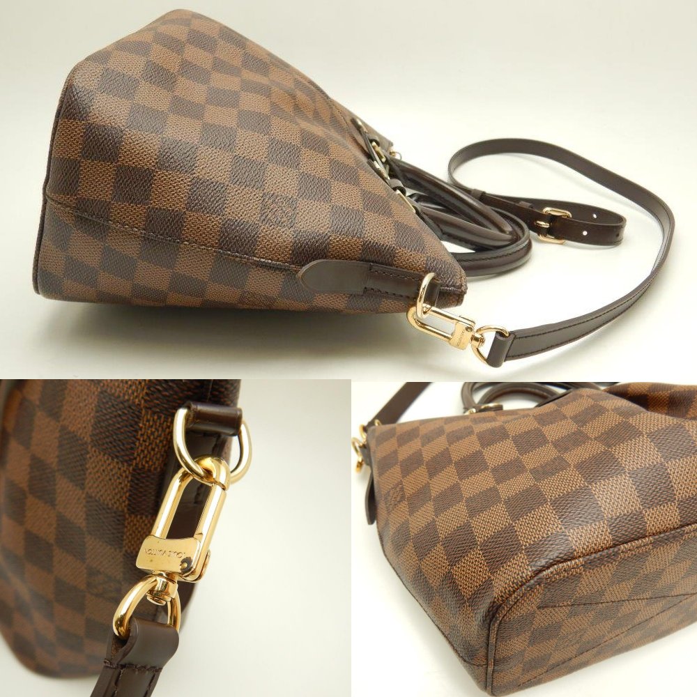 Louis Vuitton  Damier Sienna PM Ebene 2WAY Bag Brown
