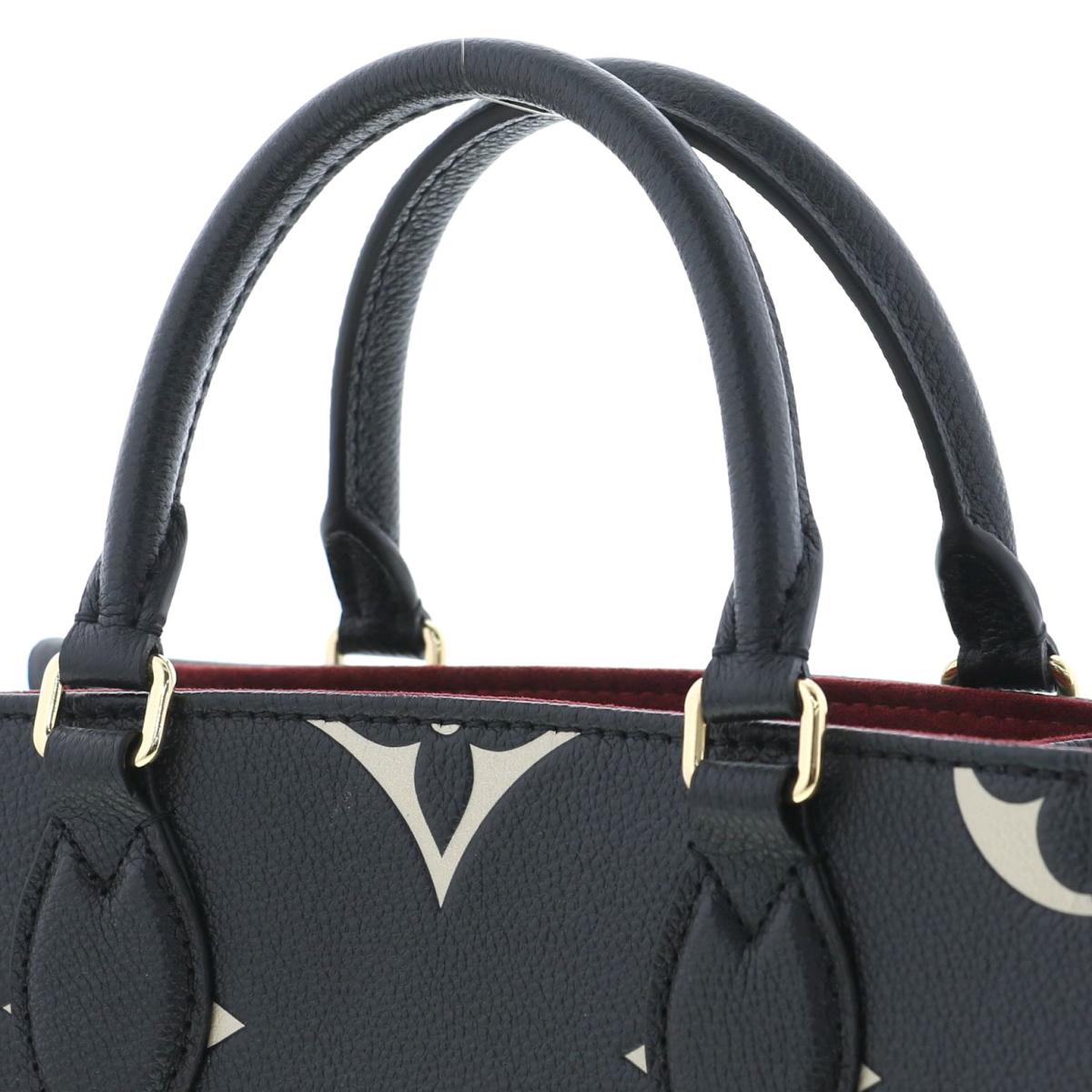 Louis Vuitton OnTheGo PM Noir Black Tote Shoulder Bag