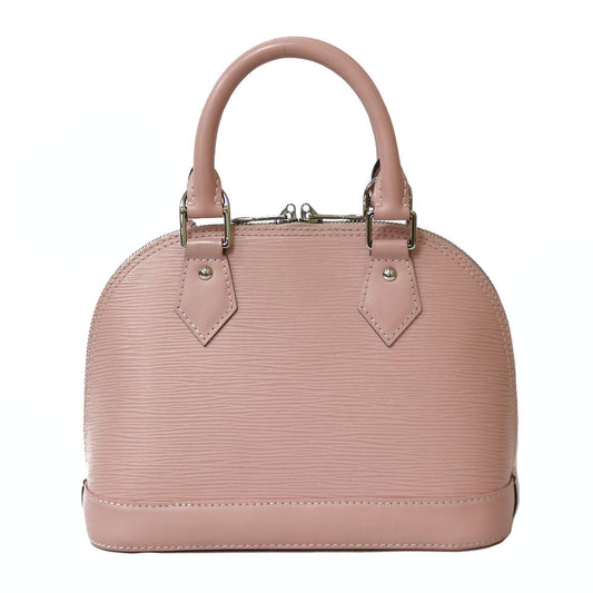 Louis Vuitton Alma BB Epi Shoulder Bag Pink