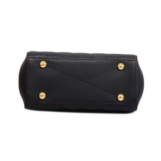 Louis Vuitton Monogram Emplant Montaigne BB Marine Rouge