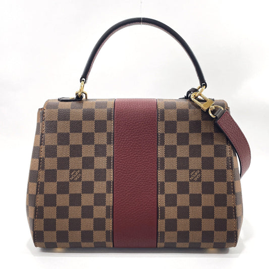 Louis Vuitton Bond Street Shoulder Bag Damier Ebene Canvas