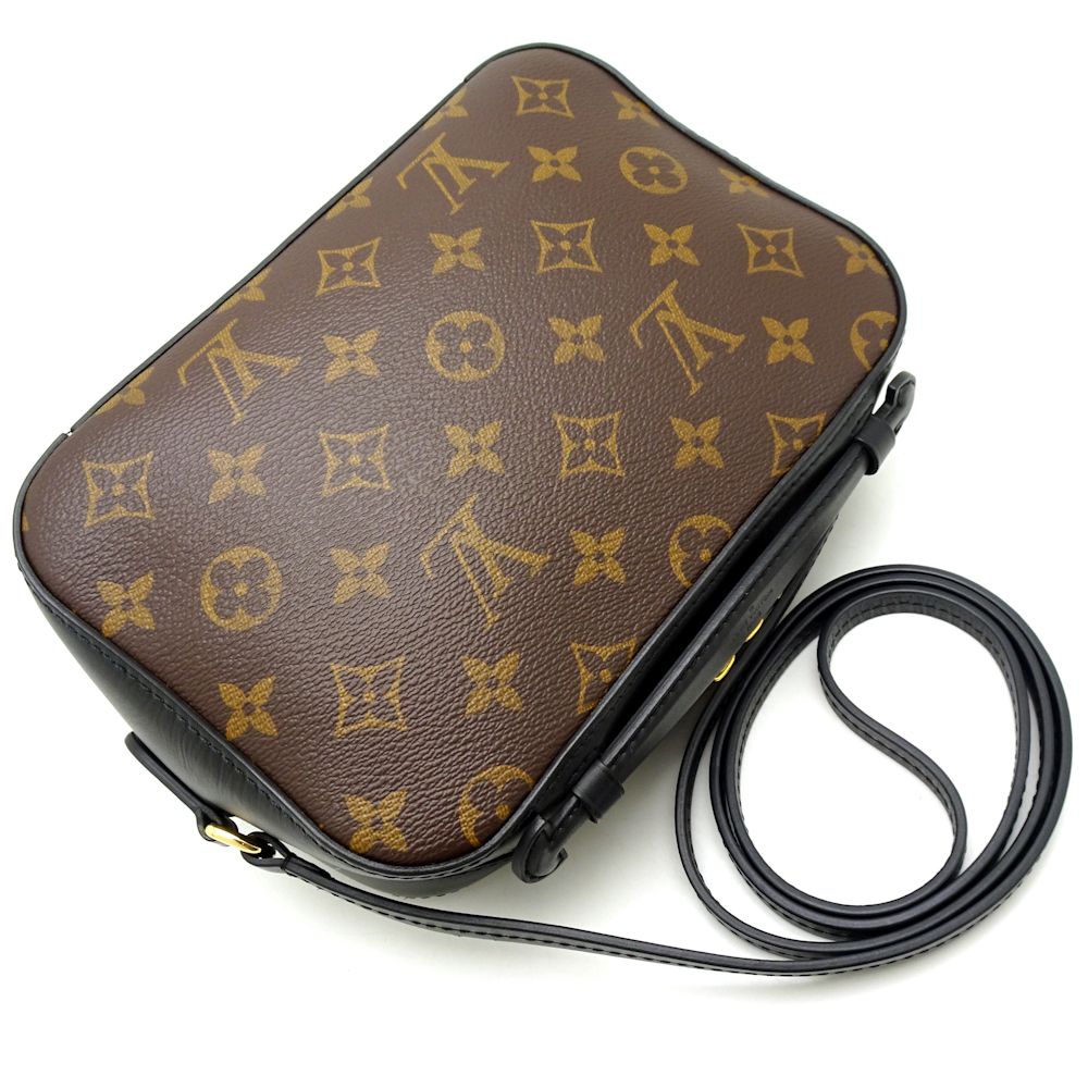 Louis Vuitton Monogram Santonge Noir Diagonal Shoulder Bag