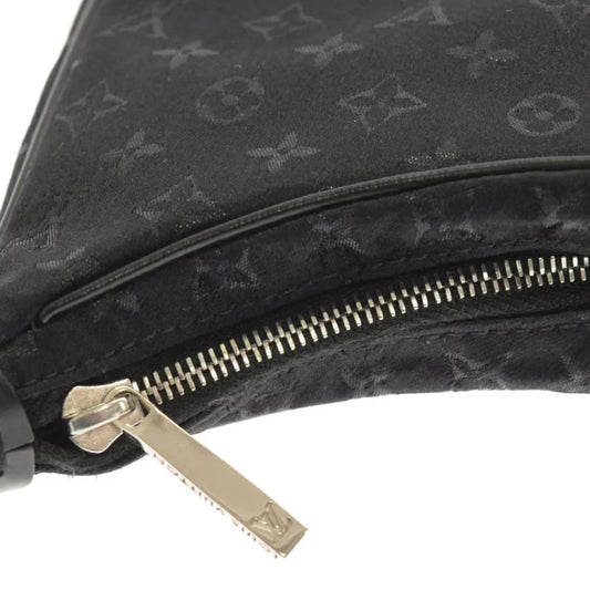 Louis Vuitton Monogram Boulogne Handbag Black