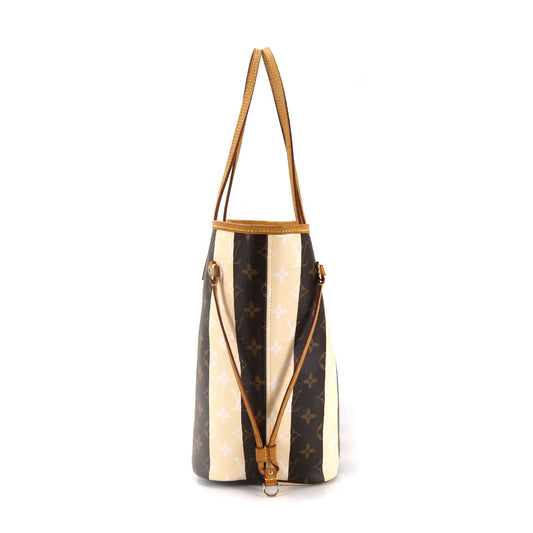 Louis Vuitton Monogram Rayleur Neverfull MM Tote Bag