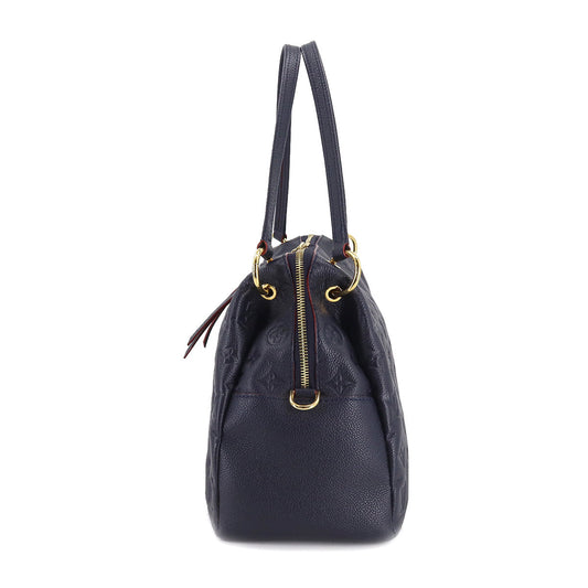 Louis Vuitton Monogram Emplant Pontyu PM Shoulder Bag Leather Marine Rouge