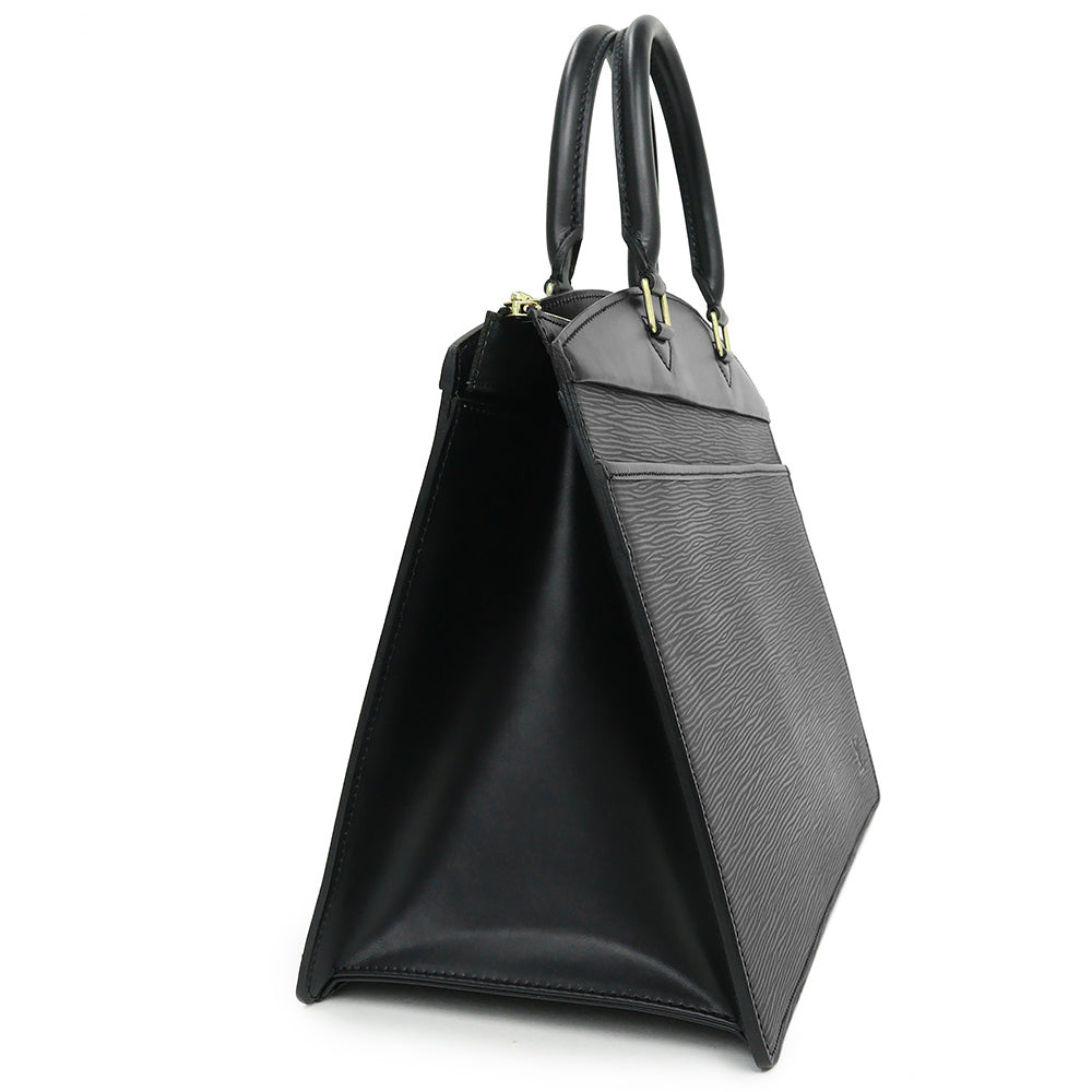 Louis Vuitton Riviera Handbag Epi Leather Noir Black