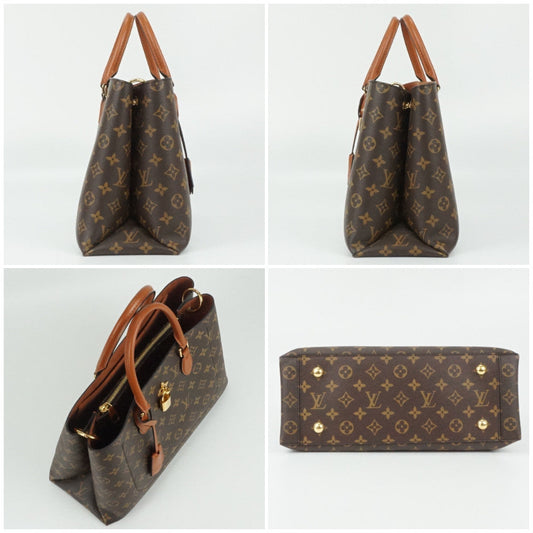 Louis Vuitton Flower Tote Monogram Canvas Brown Shoulder Bag