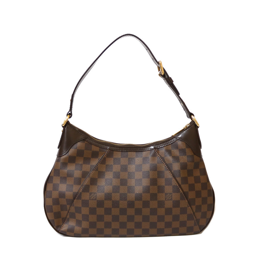 Louis Vuitton Thames GM Damier Shoulder Bag Brown