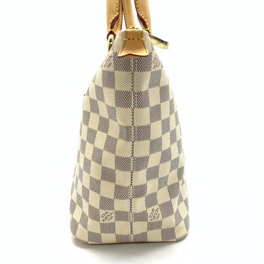 Louis Vuitton Saleya PM Damier Azur White Shoulder Bag
