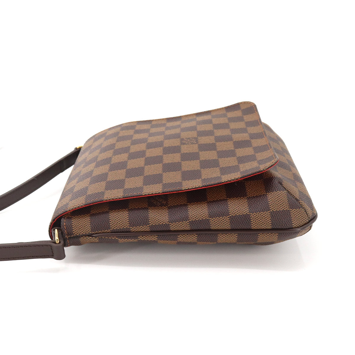 Louis Vuitton Damier M tte Salsa Long Shoulder Bag Ebene Gold Hardware
