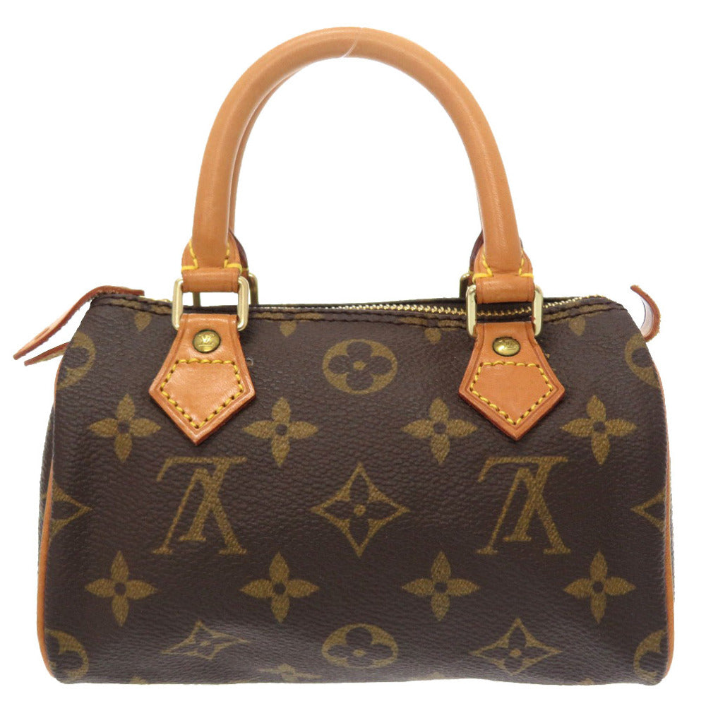 Louis Vuitton Monogram Mini Speedy 2 Way Handbag