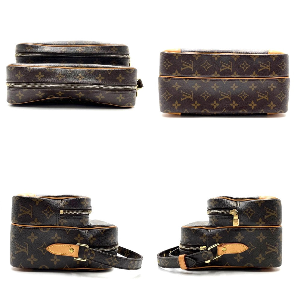 Louis Vuitton Shoulder Bag Monogram Nile 28 NIL Brown