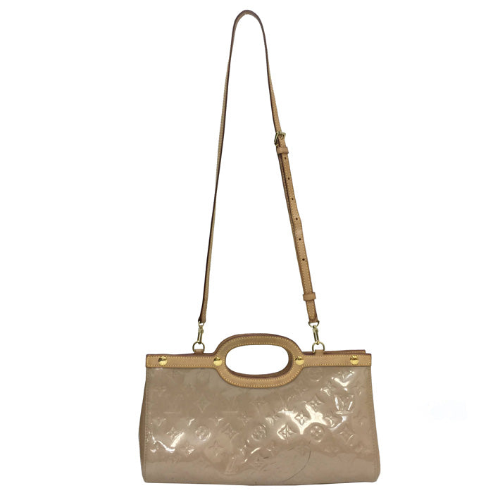 Louis Vuitton Roxbury Drive Vernis Shoulder Bag Beige