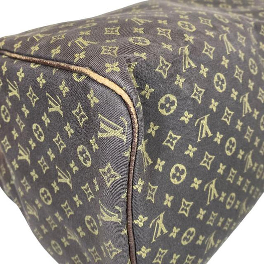 Louis Vuitton Monogram Minilan Speedy 30 Handbag Mini Boston Bag