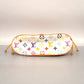 Louis Vuitton Handbag Monogram Multicolor Theda GM White