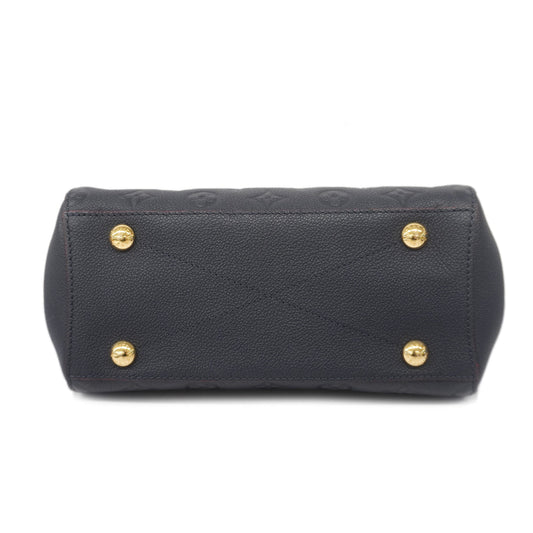 Louis Vuitton Monogram Implant Montaigne BB Marine Rouge