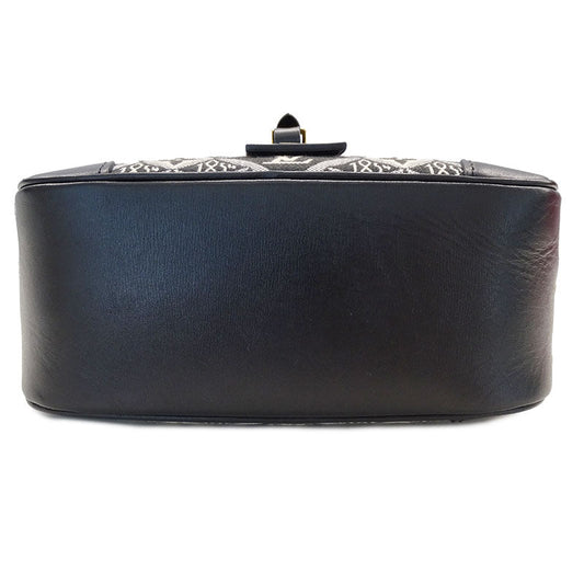Louis Vuitton Monogram Jacquard Deauville Since 1854 Shoulder Bag Black