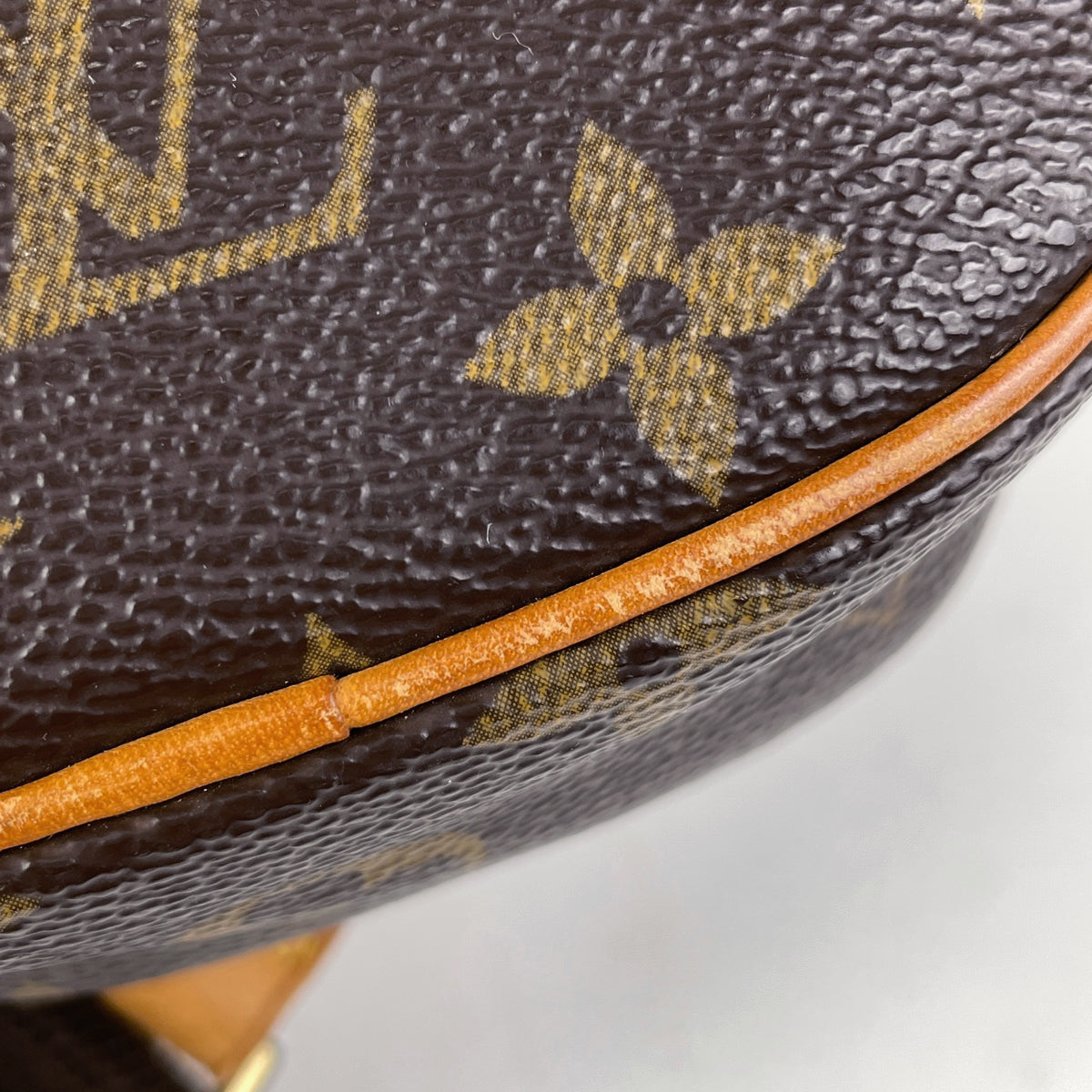 Louis Vuitton Pochette Ganju Shoulder Bag Shawl Body Bag Monogram Brown