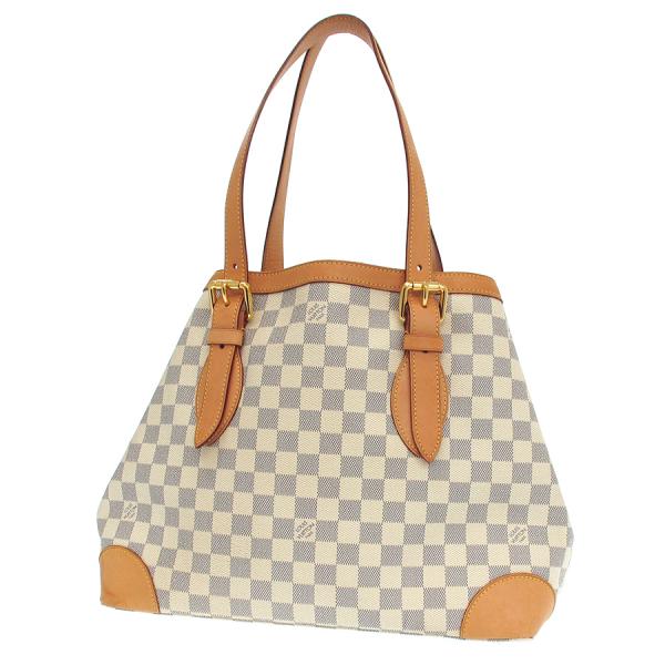 Louis Vuitton Damier Azur Hampstead MM Handbag