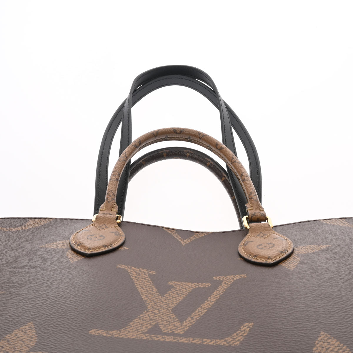 Louis Vuitton Monogram Reverse On The Go MM Brown
