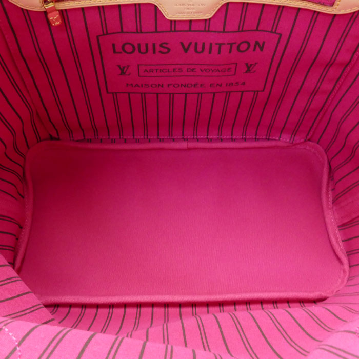 Louis Vuitton Neverfull MM Tote Bag Monogram Pivoine