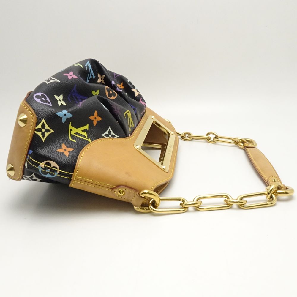 Louis Vuitton Multicolor Judy PM Noir Chain Bag Black
