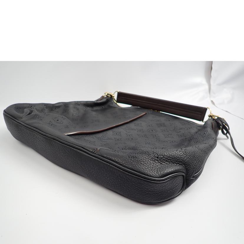 Louis Vuitton Selene PM Handbag Mahina Leather Black