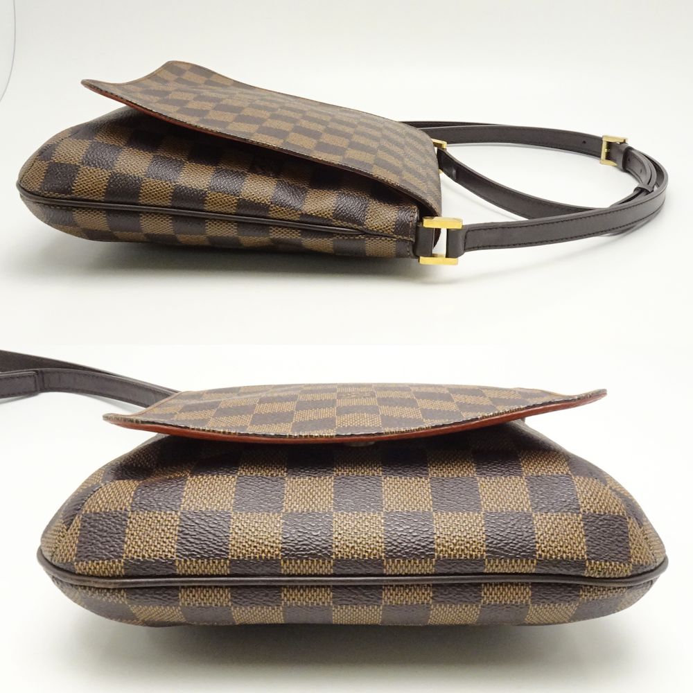 Louis Vuitton  Damier M tte Salsa Ebene Diagonal Shoulder Brown