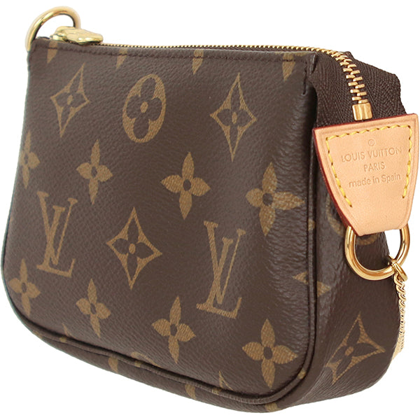 Louis Vuitton Chain Pouch Mini Handbag Monogram