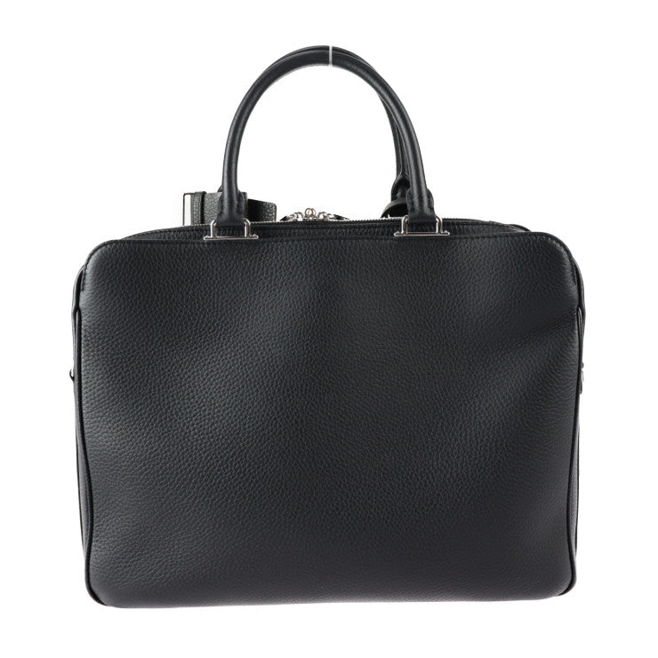 Louis Vuitton Armand Briefcase MM Business Bag Taurillon Leather Noir Black