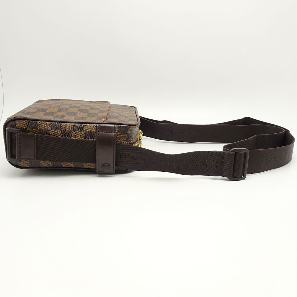 Louis Vuitton Damier Olaf PM Ebene diagonal shoulder bag brown