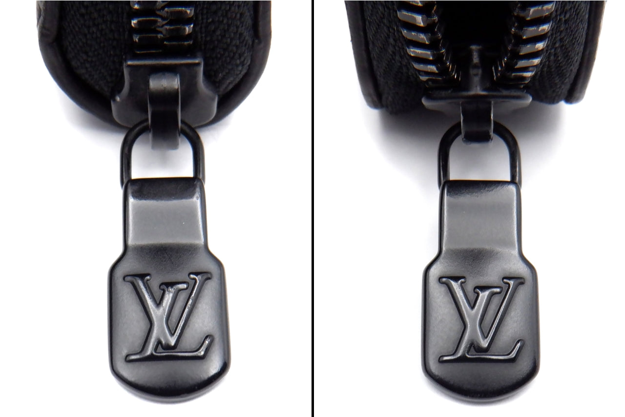 Louis Vuitton Zippy Wallet Vertical Monogram Shadow Leather