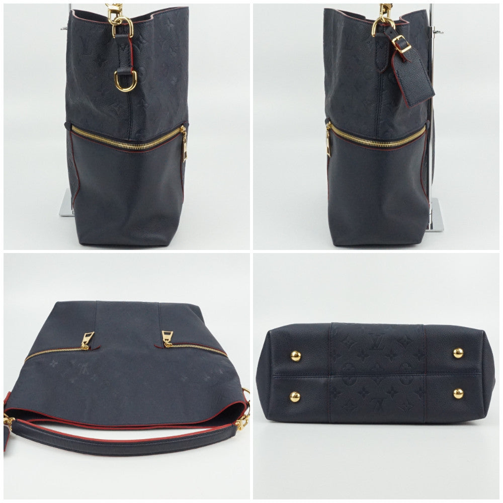 Louis Vuitton Emplant Melie Marine Rouge Navy Hobo Bag