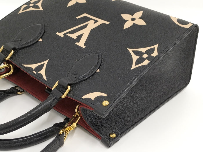 Louis Vuitton On The Go PM 2way Shoulder Bag Monogram Emplant