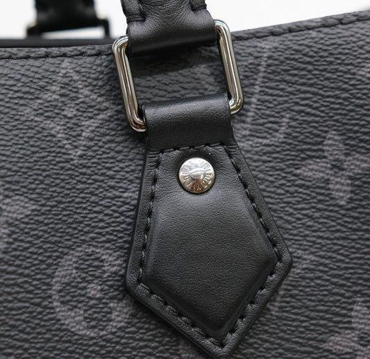 Louis Vuitton Grand Sac Monogram Eclipse Tote Bag Handbag