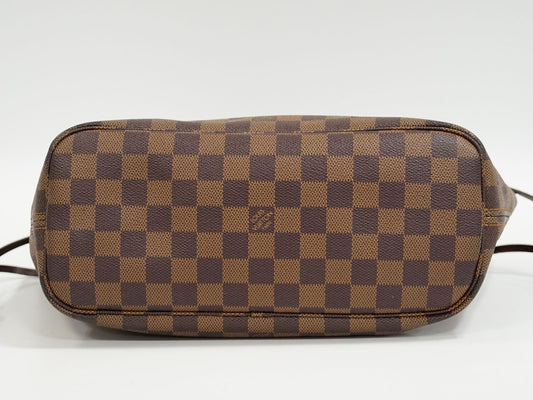 Louis Vuitton LV Neverfull PM Damier Ebene Tote Bag