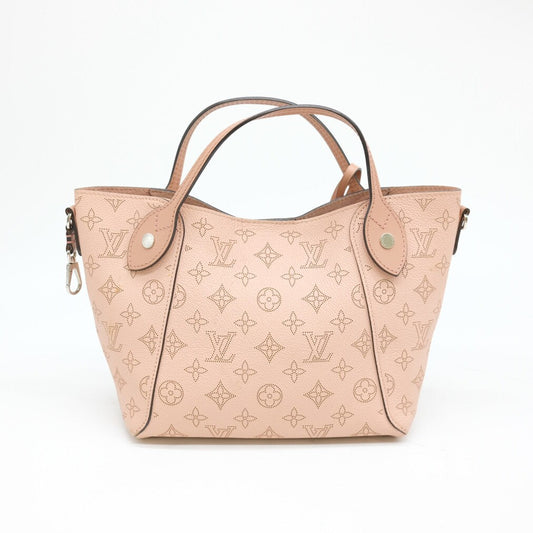 Louis Vuitton Mahina Hina PM Tote Shoulder Bag Monogram Leather Rosewood Pink