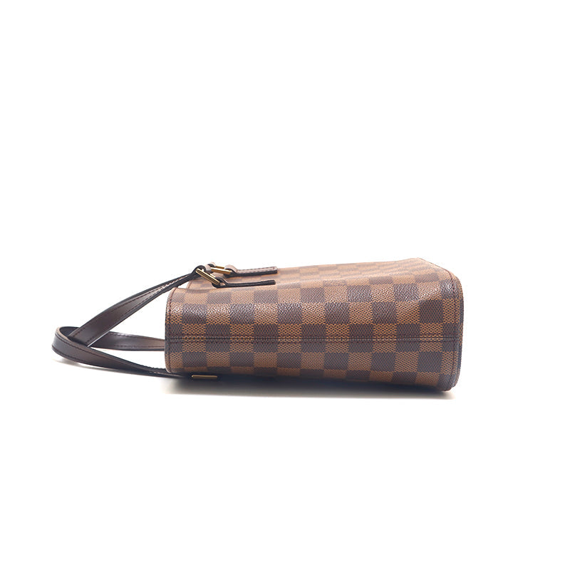 Louis Vuitton Damier Ebene Vavin PM Shoulder Bag Brown