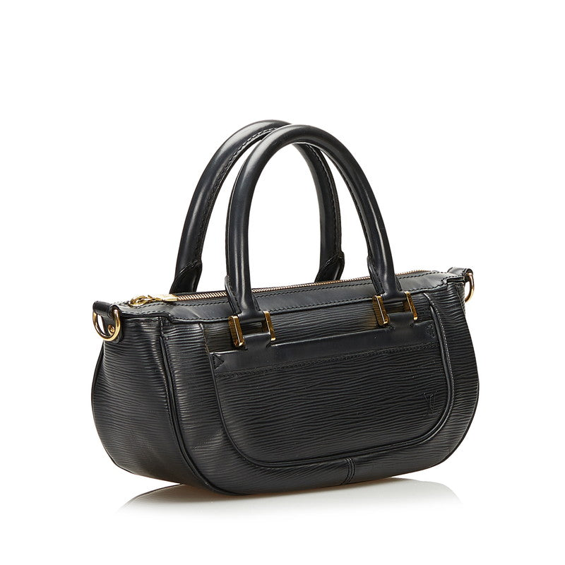 Louis Vuitton Epi Danura PM Handbag Shoulder Bag 2way Noir Black