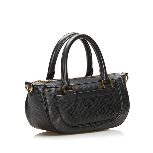 Louis Vuitton Epi Danura PM Handbag Shoulder Bag 2way Noir Black