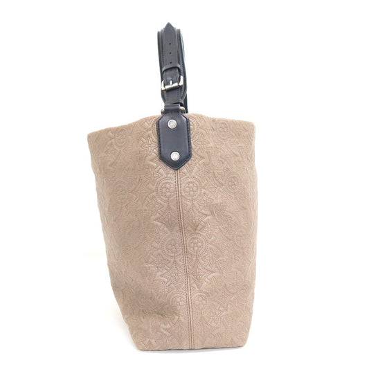 Louis Vuitton Hobo PM Shoulder Bag Beige Monogram