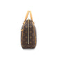 Louis Vuitton Monogram Trouville Shoulder Bag Brown Gold Hardware
