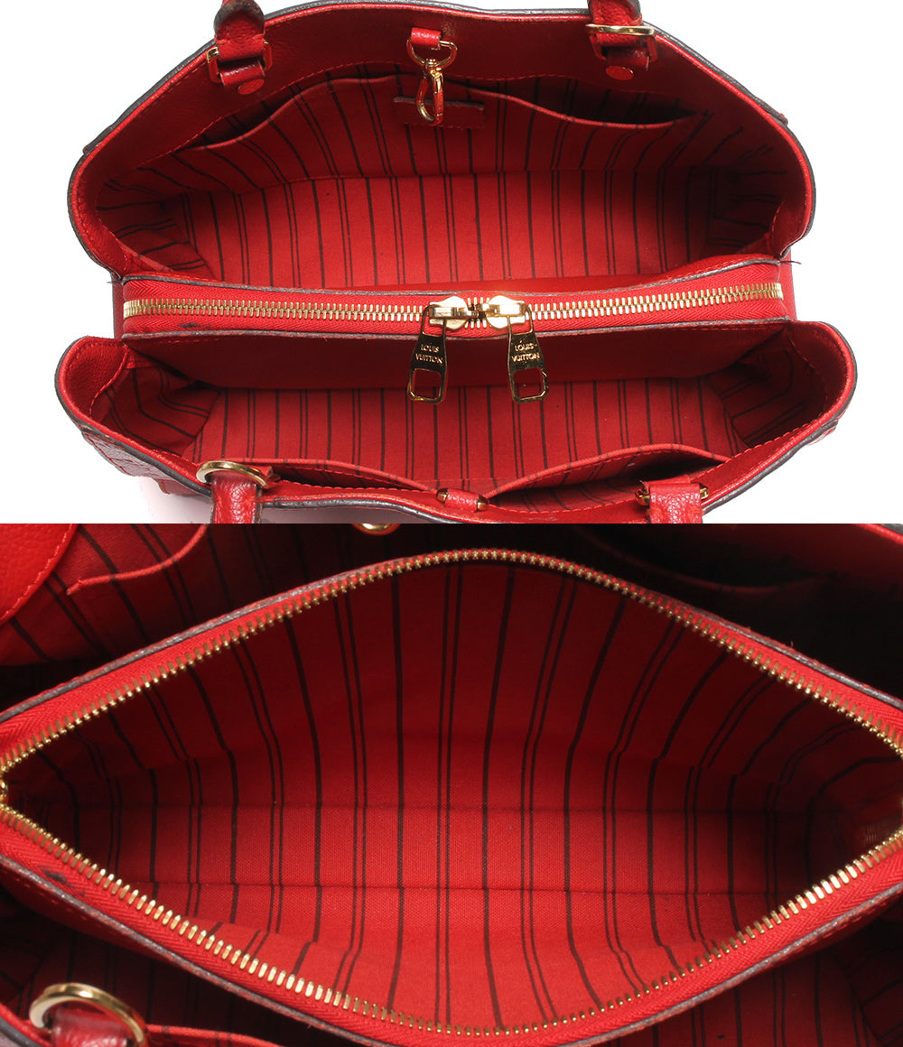 Louis Vuitton 2way Handbag Montaigne MM Monogram Empreinte