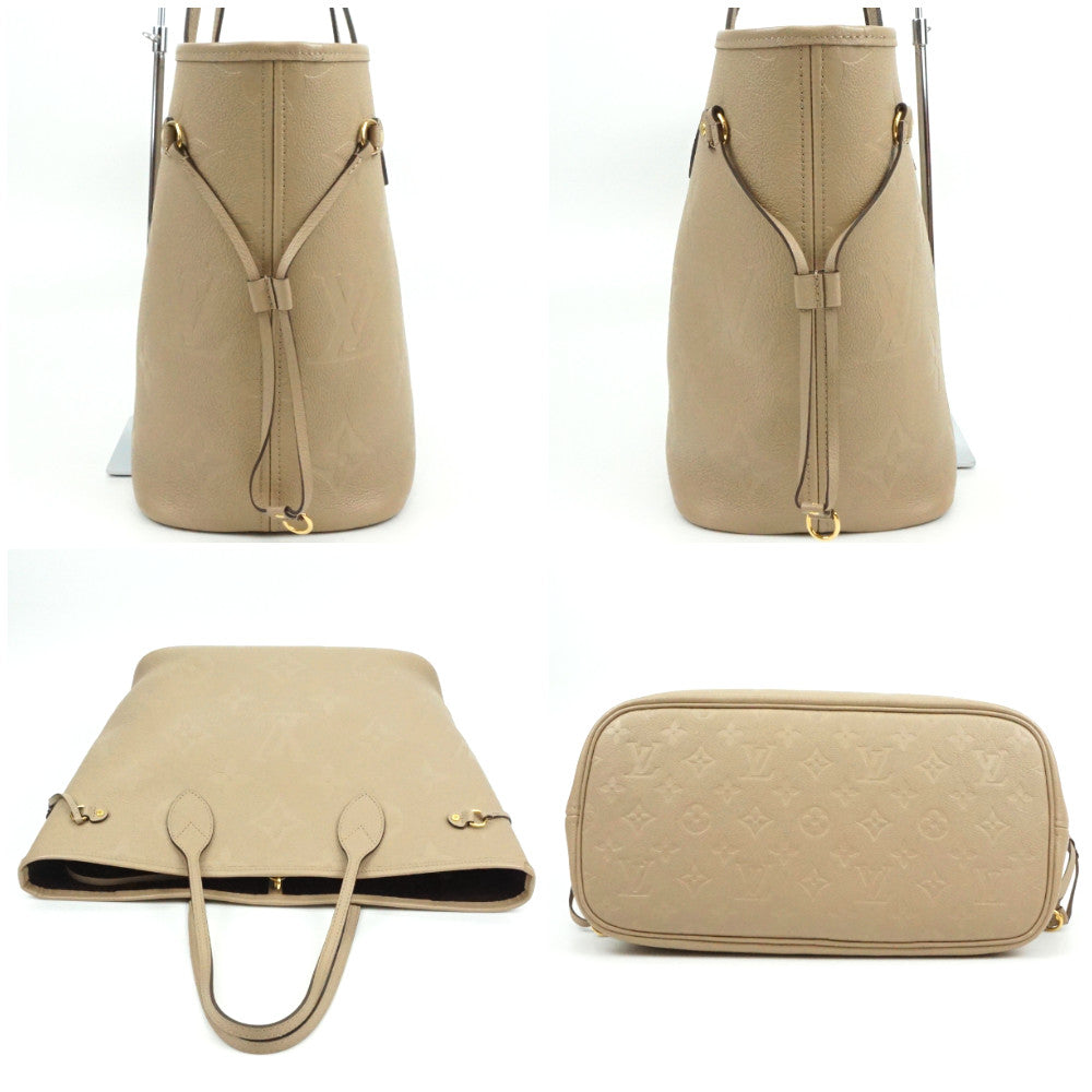 Louis Vuitton Neverfull MM Monogram Implant Tourtrell Greige Tote Bag