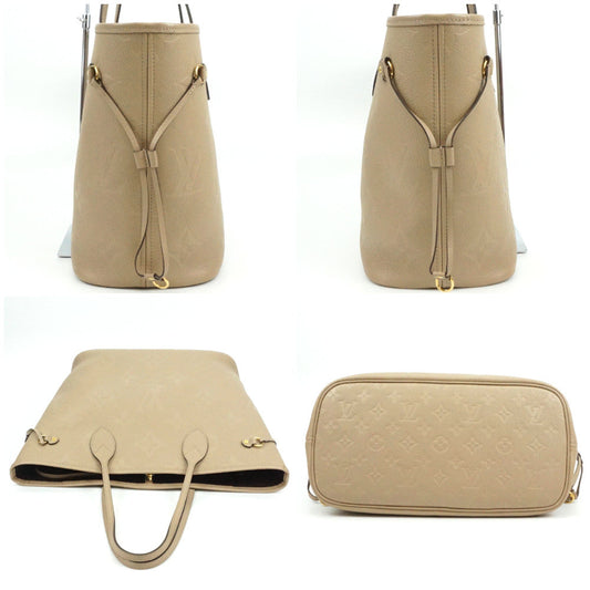 Louis Vuitton Neverfull MM Monogram Implant Tourtrell Greige Tote Bag