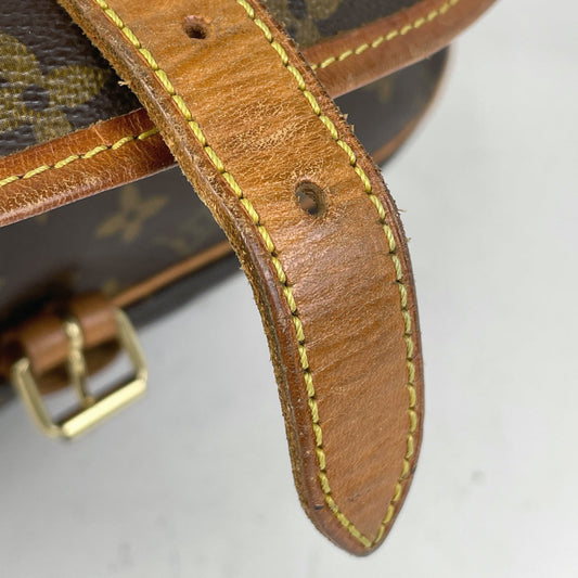 Louis Vuitton Saumur 30 Crossbody Shoulder Bag Monogram Brown