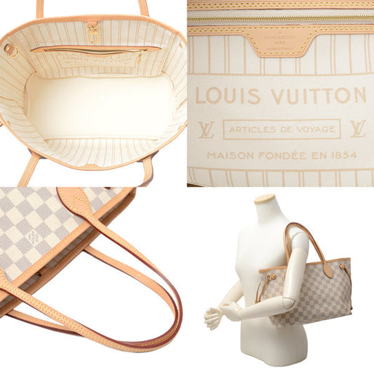 Louis Vuitton  Damier Azur Neverfull PM Handbag