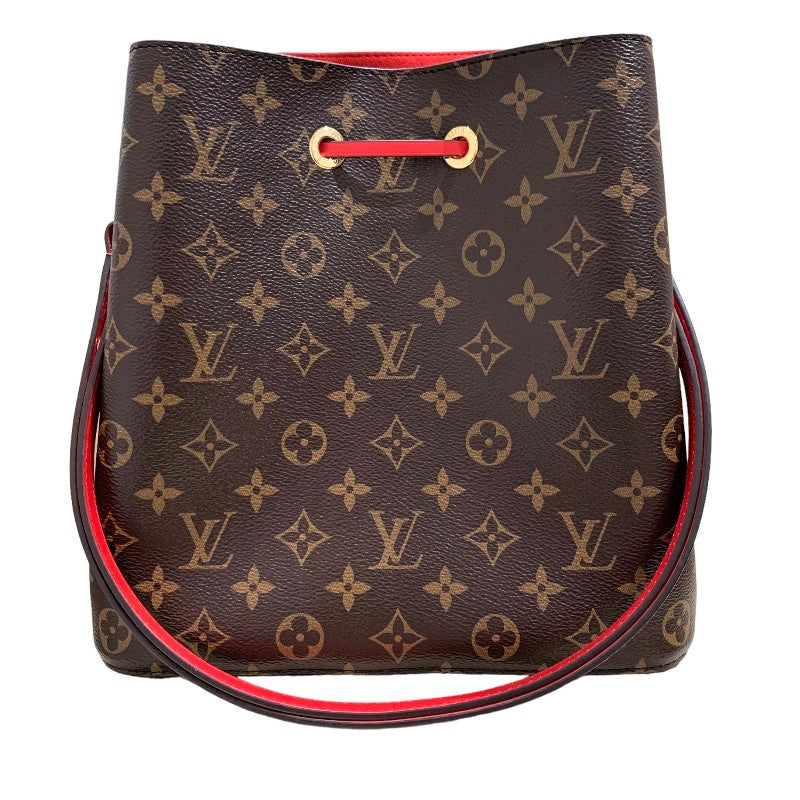 Louis Vuitton Neonoe Monogram Red Shoulder Bag